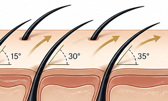 FueGenix — correct hair angulation